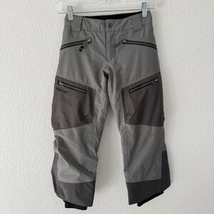Marmot Kids Snow Pants Small Grey Insulated Ski